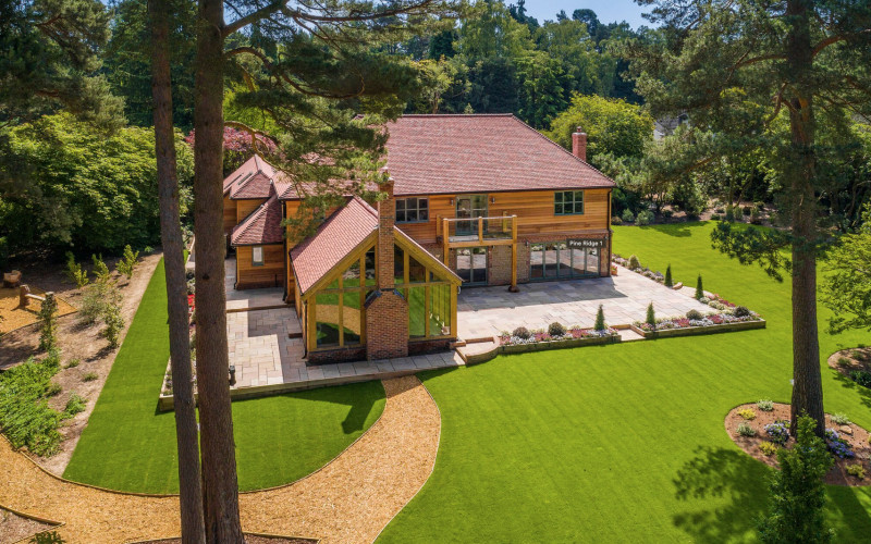 Picture of Oak Frame Self Build